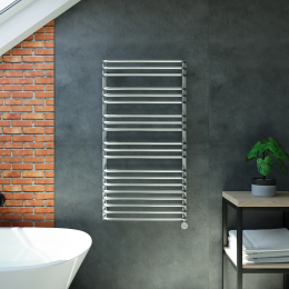 Полотенцесушитель электрический Grota Forte 630x1200 хром матовый