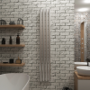 Полотенцесушитель водяной Grota Quill 230x1500 хром глянцевый
