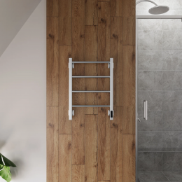 Полотенцесушитель электрический Grota Simple K 430х600 хром матовый