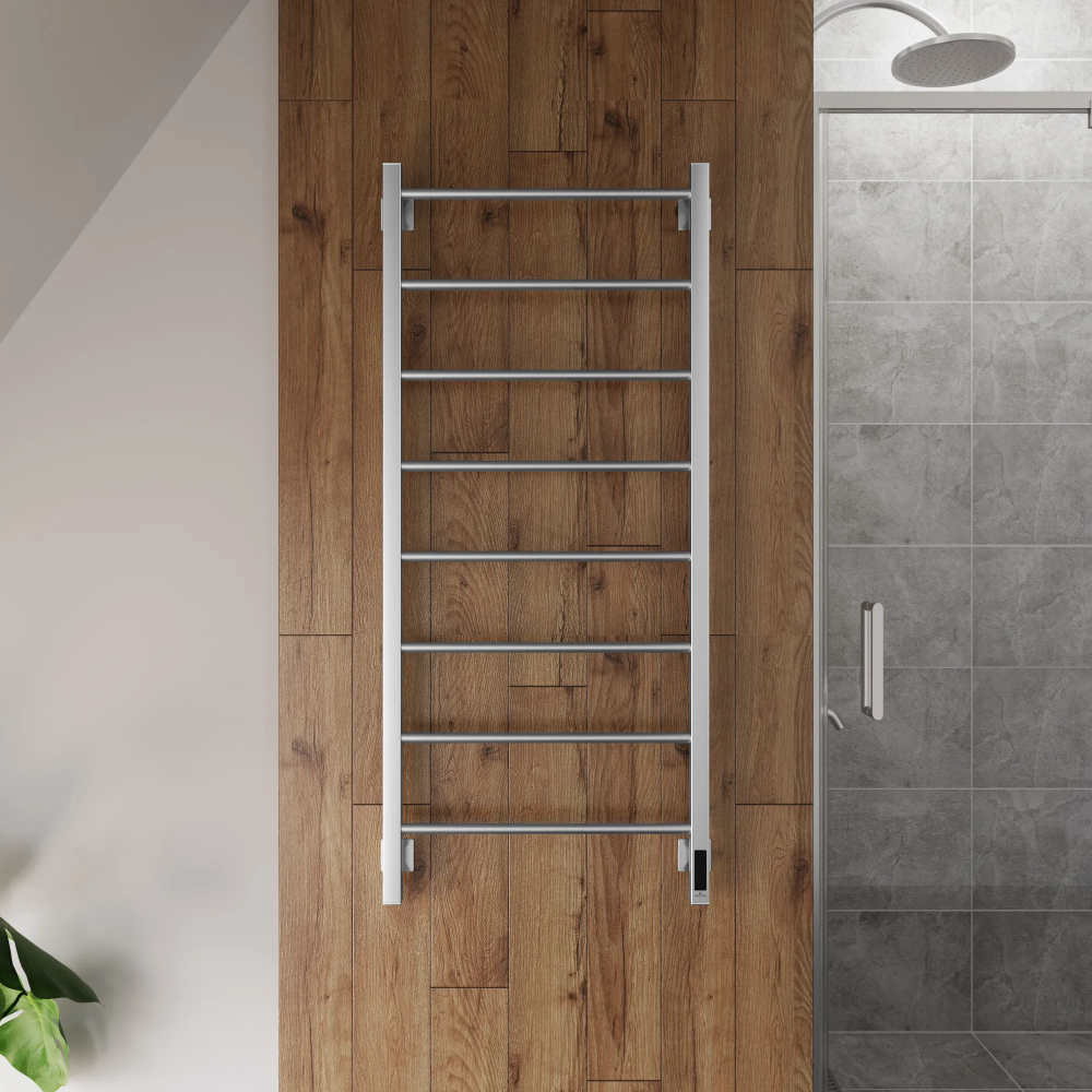Полотенцесушитель электрический Grota Simple K 530х1200 хром матовый