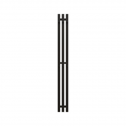 Полотенцесушитель водяной Grota Corsa 130х1200 черный