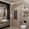 Полотенцесушитель водяной Grota Classic 300x900 черный