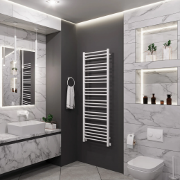 Полотенцесушитель водяной Grota Classic 530x1500 белый