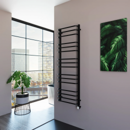 Полотенцесушитель электрический Grota Eco Forte 480x1500 черный