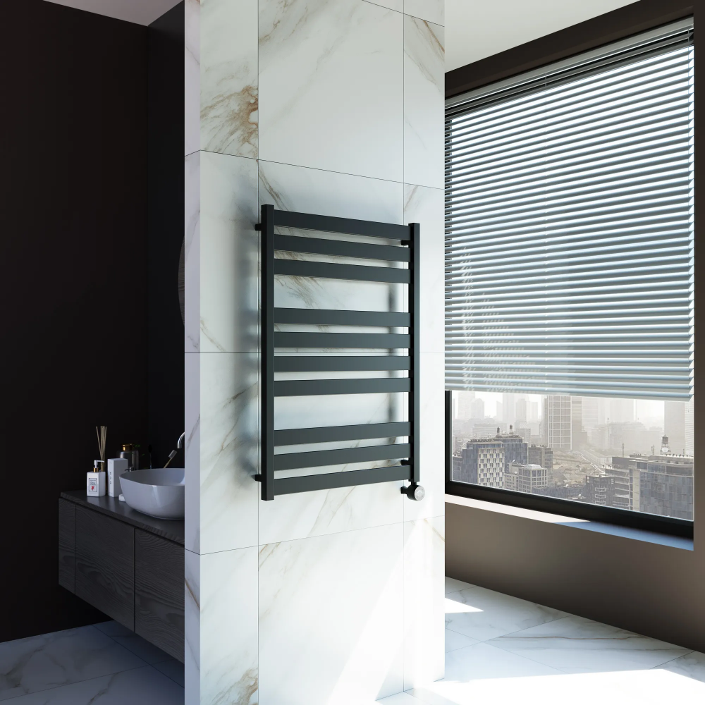 Полотенцесушитель электрический Grota Lux 630x900 черный