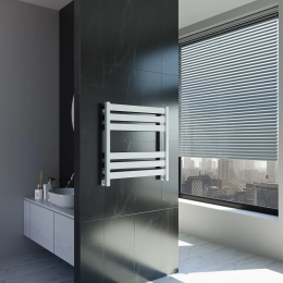 Полотенцесушитель водяной Grota Lux 630x600 белый