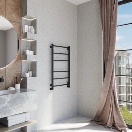 Полотенцесушитель водяной Grota Moda 530x900 черный
