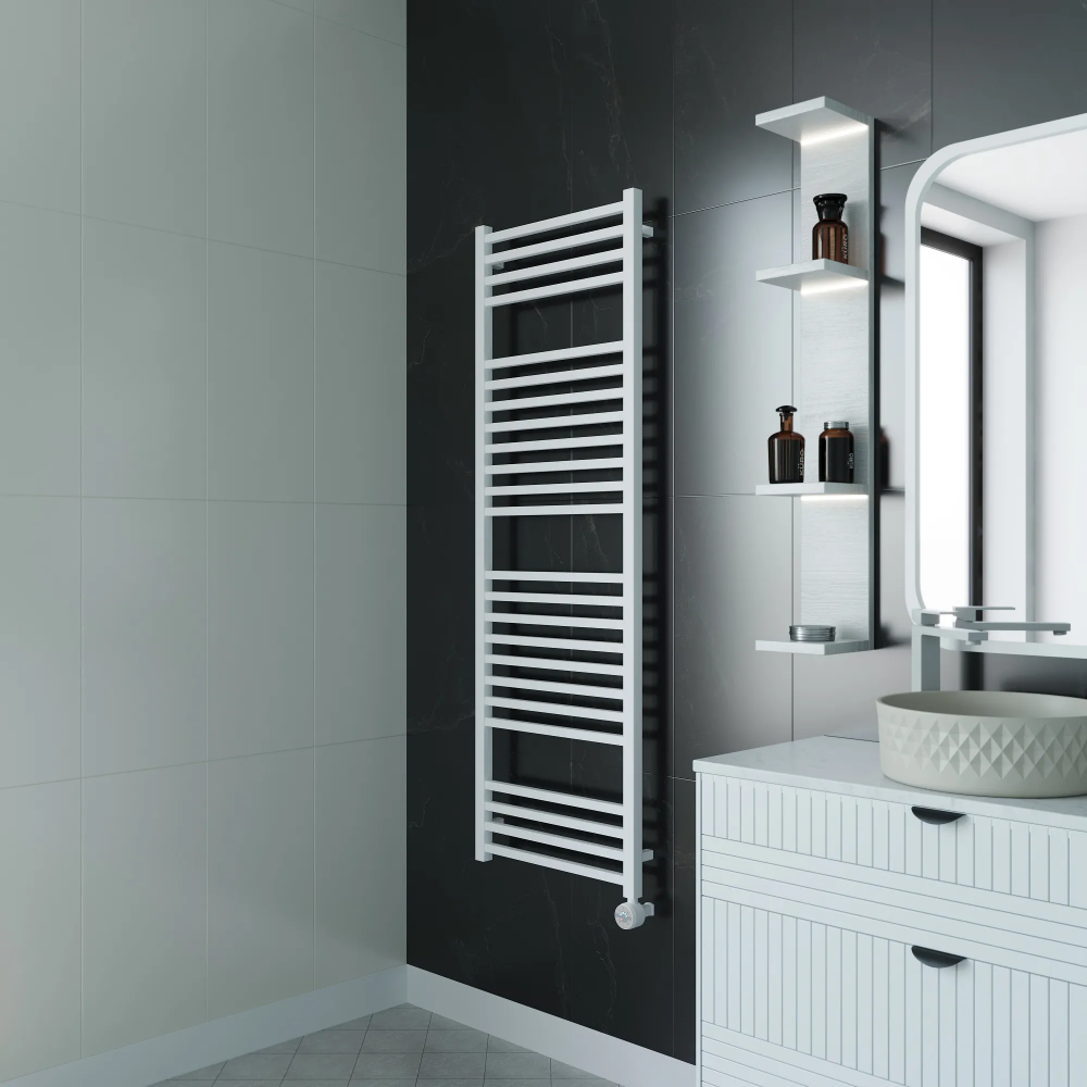 Полотенцесушитель электрический Grota Quadro 500х1514 белый