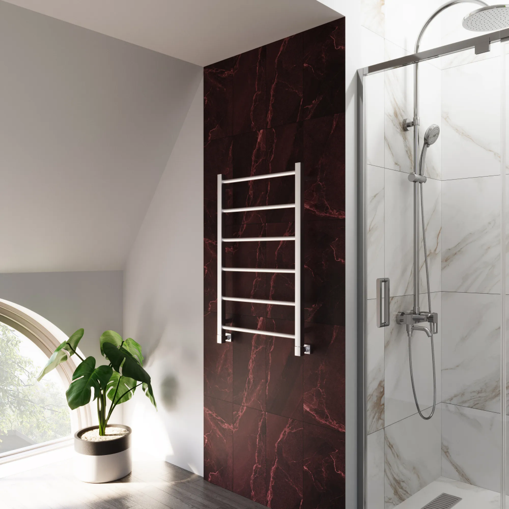 Полотенцесушитель водяной Grota Simple 530x800 хром матовый