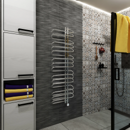 Полотенцесушитель электрический Grota Stelle 500x1500/r хром глянцевый