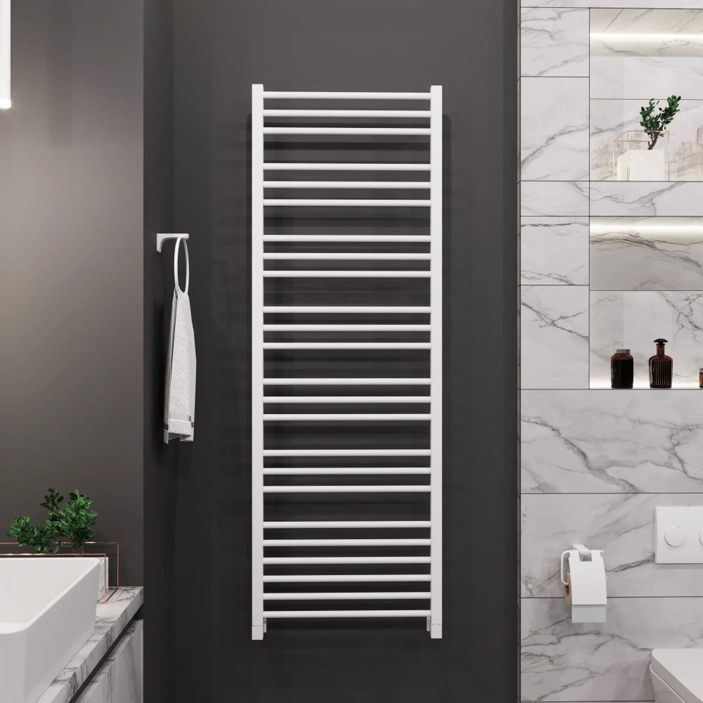 Полотенцесушитель водяной Grota Classic 530x1500 белый