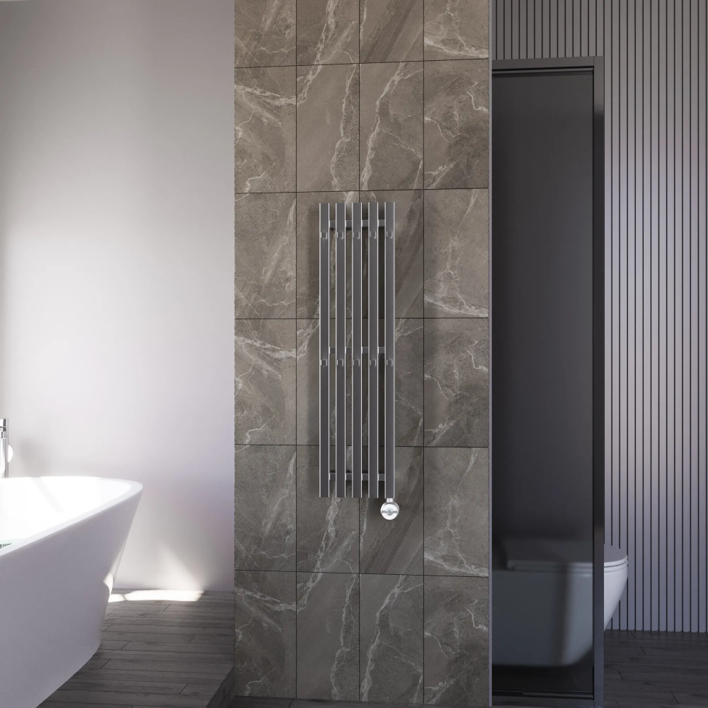 Полотенцесушитель электрический Grota Corsa 230х900 хром матовый