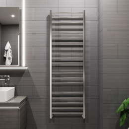 Полотенцесушитель водяной Grota Eco Classic 530x1575 хром матовый