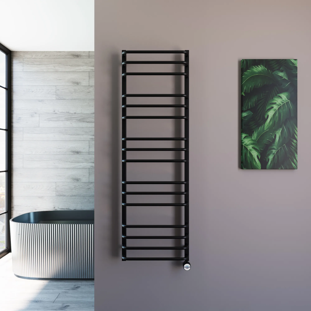 Полотенцесушитель электрический Grota Eco Forte 480x1500 черный