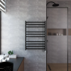 Полотенцесушитель электрический Grota Estro 630x900 черный