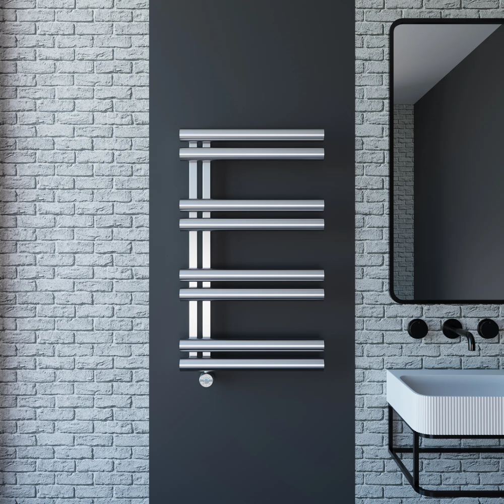 Полотенцесушитель электрический Grota Lato L 530x900 хром матовый