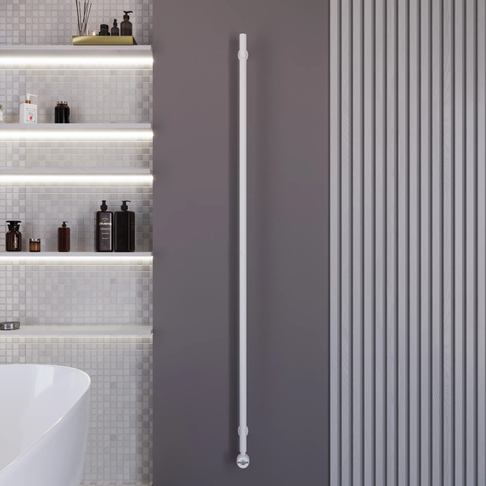 Полотенцесушитель электрический Grota Sian 30х1800 белый