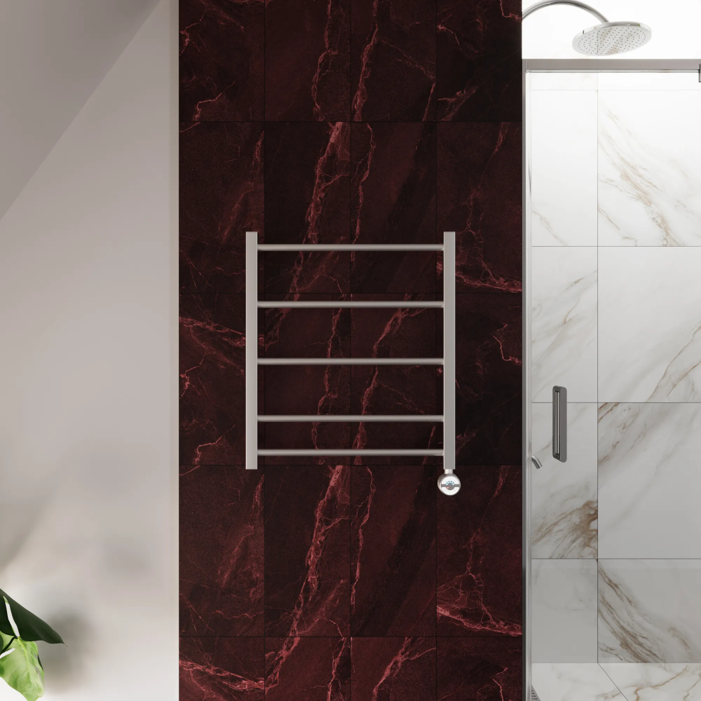 Полотенцесушитель электрический Grota Simple 530x600 хром матовый