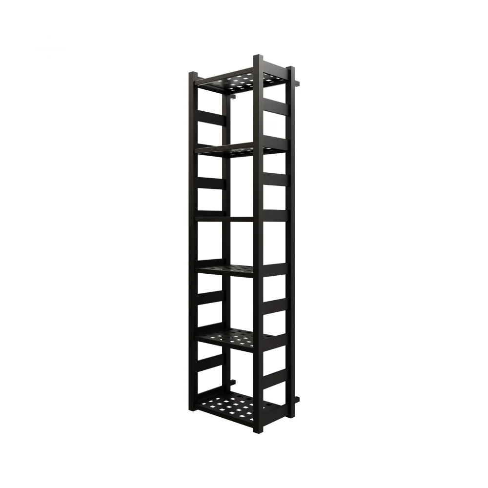 Полотенцесушитель водяной Grota Largo 400x1500x295 черный