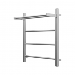 Полотенцесушитель электрический Grota Simple P с полкой 530x600 хром матовый