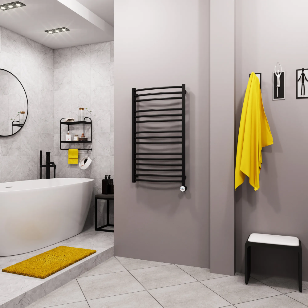 Полотенцесушитель электрический Grota Calma 530x900 черный