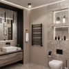 Полотенцесушитель водяной Grota Classic 530x900 черный