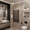 Полотенцесушитель электрический Grota Classic 630x1200 черный