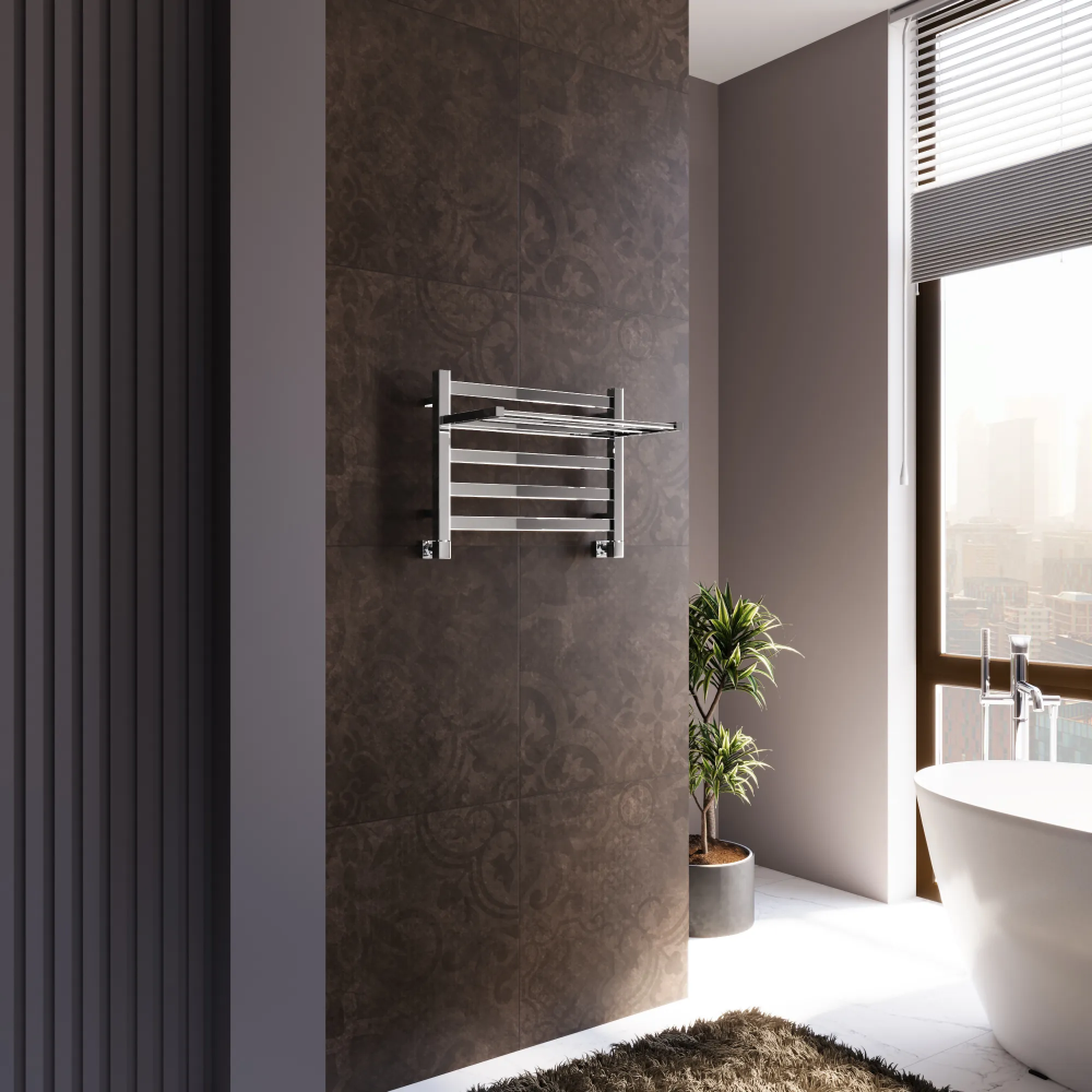 Полотенцесушитель водяной Grota Comfort 530x375 хром глянцевый