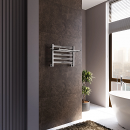 Полотенцесушитель водяной Grota Comfort 530x375 хром глянцевый