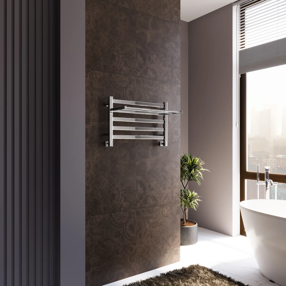 Полотенцесушитель водяной Grota Comfort 630х375 хром глянцевый