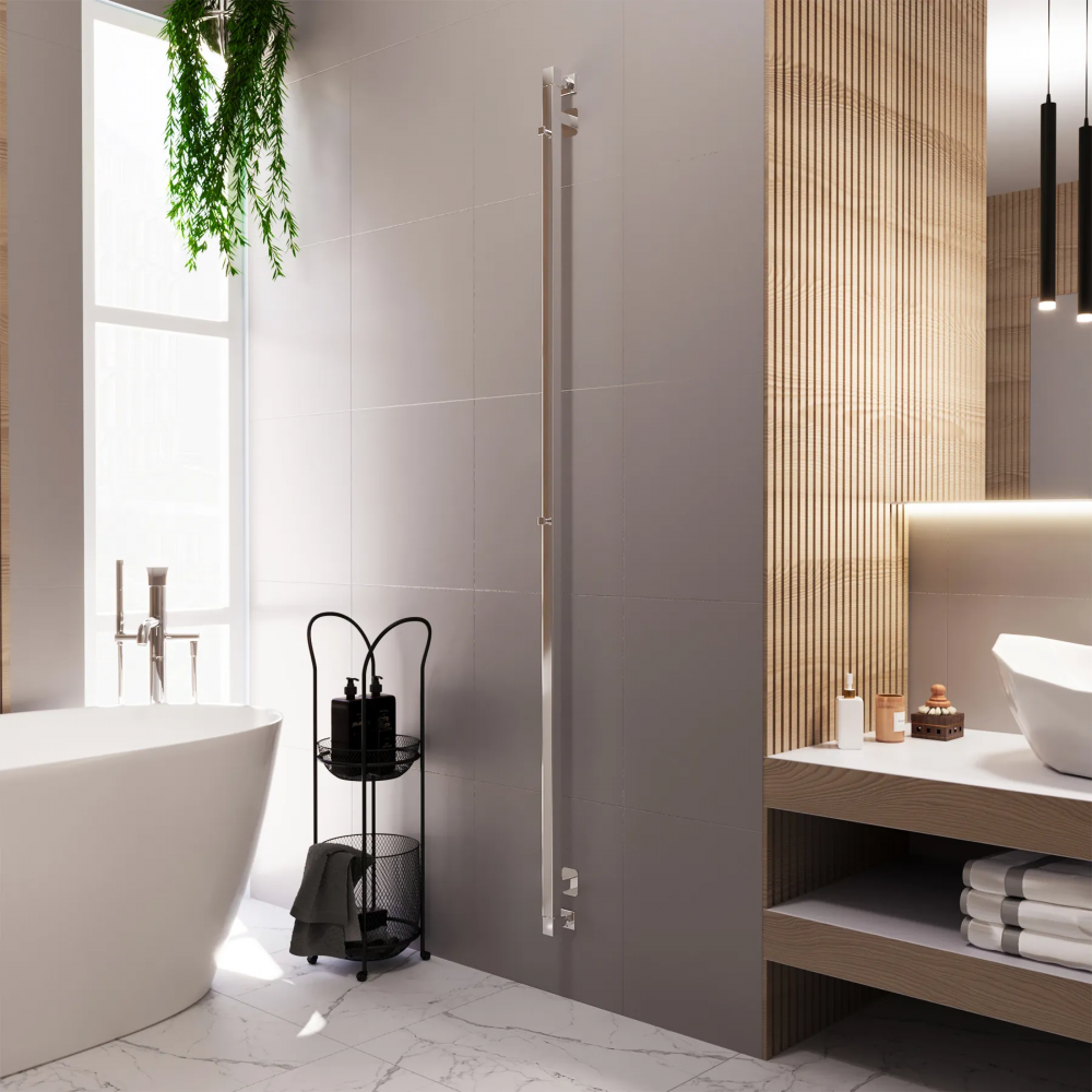 Полотенцесушитель водяной Grota Corsa 30х1800 хром глянцевый