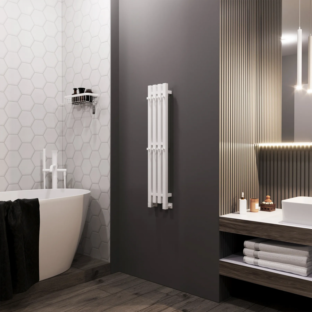 Полотенцесушитель водяной Grota Corsa 180х900 белый