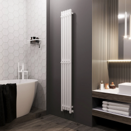 Полотенцесушитель водяной Grota Corsa 230х1800 белый