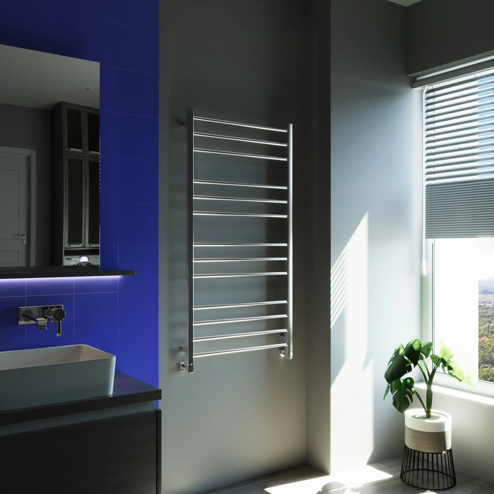 Полотенцесушитель водяной Grota Eco Classic 630x1200 хром глянцевый