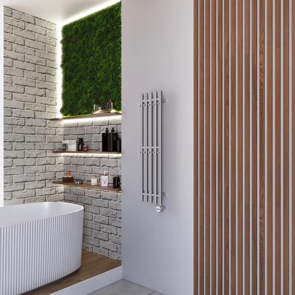 Полотенцесушитель электрический Grota Sian 230х900 хром матовый