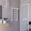 Полотенцесушитель водяной Grota Simple P с полкой 430x800 белый