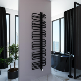 Полотенцесушитель электрический Grota Stelle 500x1800/r черный