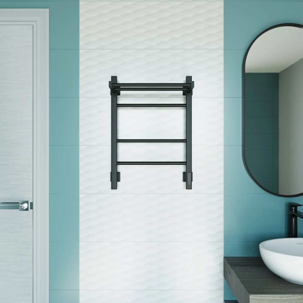 Полотенцесушитель электрический Grota Alto 430х600 черный