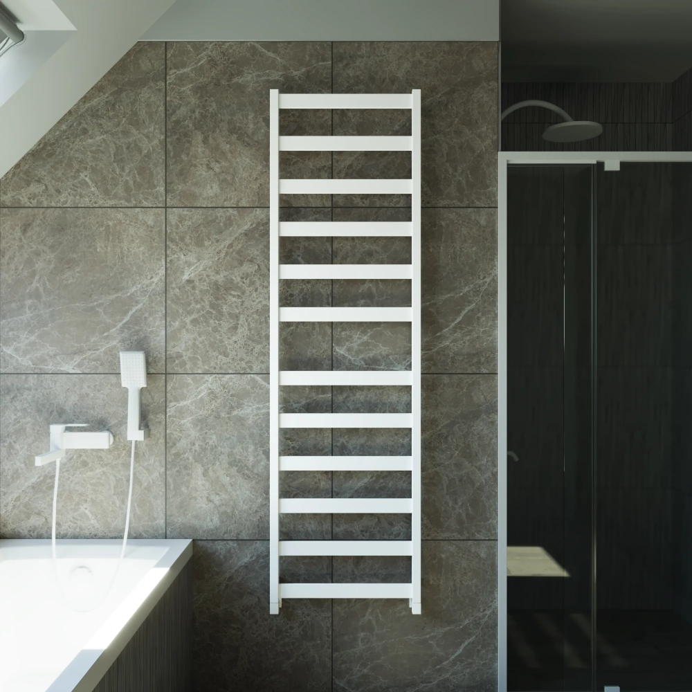 Полотенцесушитель водяной Grota Brezza 530x1800 белый