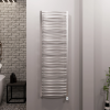 Полотенцесушитель электрический Grota Calma 480x1500 хром матовый