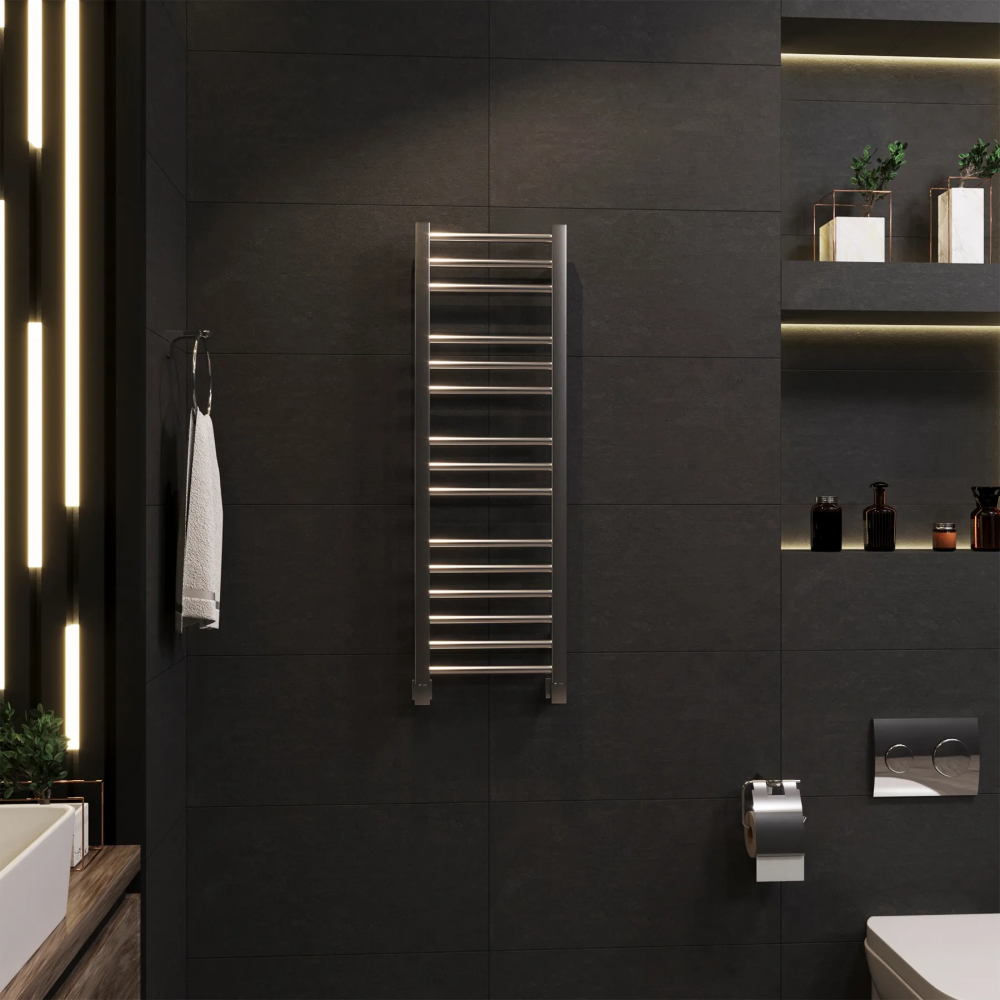 Полотенцесушитель водяной Grota Classic 300x900 хром матовый