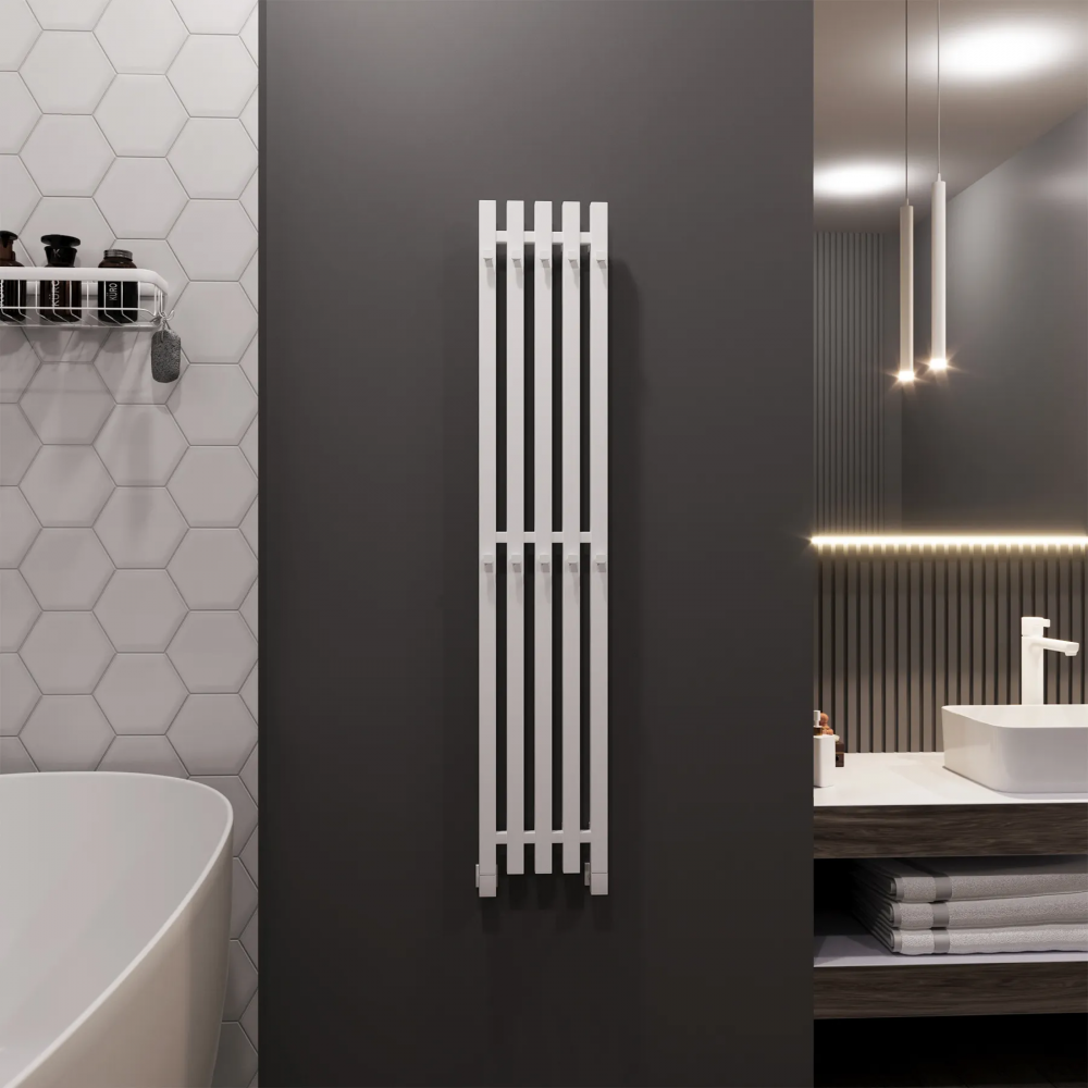 Полотенцесушитель водяной Grota Corsa 230х1200 белый