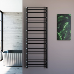 Полотенцесушитель водяной Grota Eco Forte 630x1800 черный