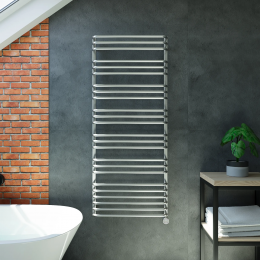 Полотенцесушитель электрический Grota Forte 630x1500 хром матовый