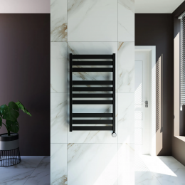 Полотенцесушитель электрический Grota Lux 530x900 черный