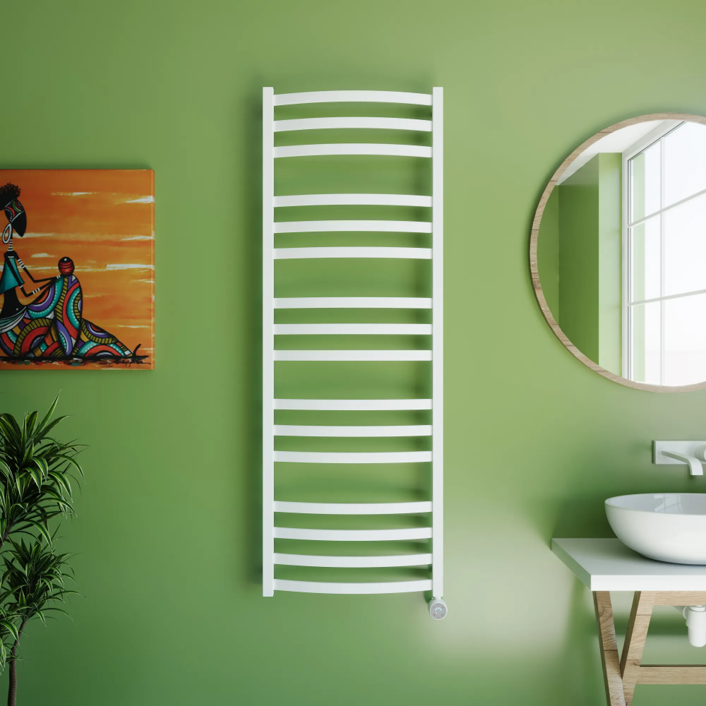 Полотенцесушитель электрический Grota Novita 530x1500 белый