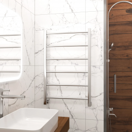 Полотенцесушитель водяной Grota Simple 530х800 хром глянцевый