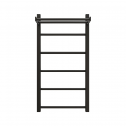 Полотенцесушитель водяной Grota Simple P с полкой 430x800 черный
