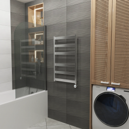 Полотенцесушитель электрический Grota Brezza 530x900 хром матовый