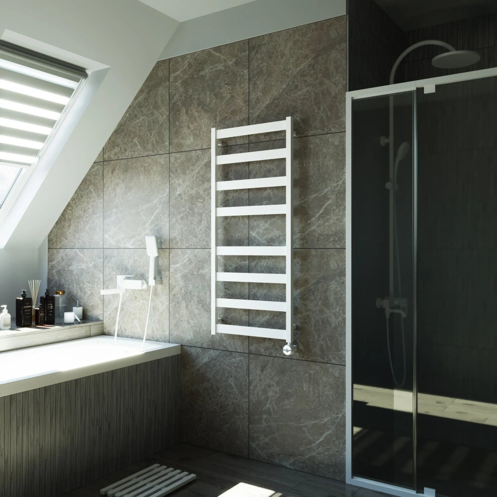 Полотенцесушитель электрический Grota Brezza 530x1200 белый